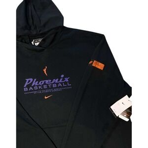 NWT Phoenix Mercury Nike‎ Dri-Fit Black 3XL Tall Hoodie WNBA Cotton Blend DR8321